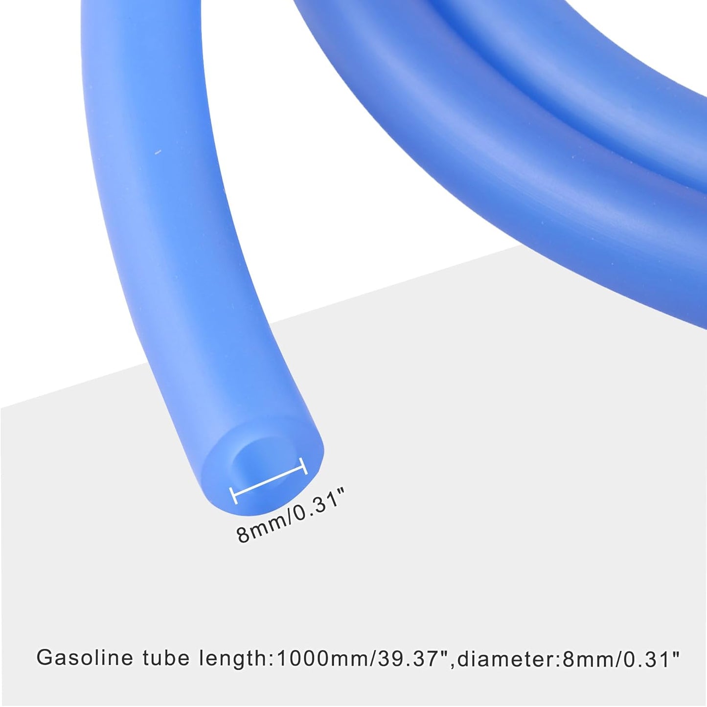 GOOFIT Fuel Filter Line Spring Clips Clamps Tube Hose Inner Diameter Motorcycle Oil Gasoline Replacement for Dirt ATV Moped Scooters Pack Pocket bike Blue