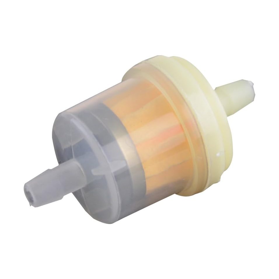 GOOFIT Fuel Filter with clips for Universal Motorcycle Scooter Dirt Bike Pack of 8