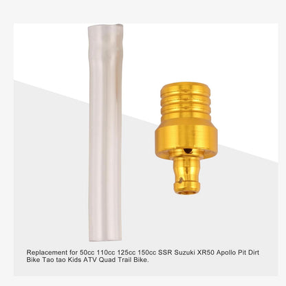 GOOFIT Fuel Gas Tank Cap Breather Vent Hose Replacement for 50cc 70cc 90cc 110cc 125cc 150cc Pit Dirt Bike ATV Mini Quad Pack of 10