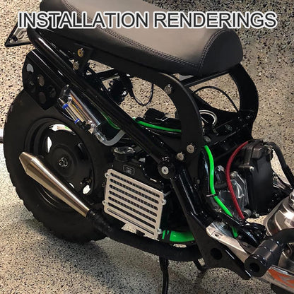 GOOFIT Green 1/5" Tubing Carburetor / Fuel Vent Line for ATV Quad Pit Dirt Bike Go Kart Moped Pocket Bike Motorcycle Motocross