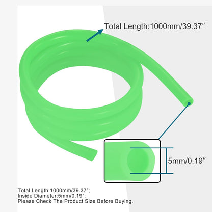 GOOFIT Green 1/5" Tubing Carburetor / Fuel Vent Line for ATV Quad Pit Dirt Bike Go Kart Moped Pocket Bike Motorcycle Motocross