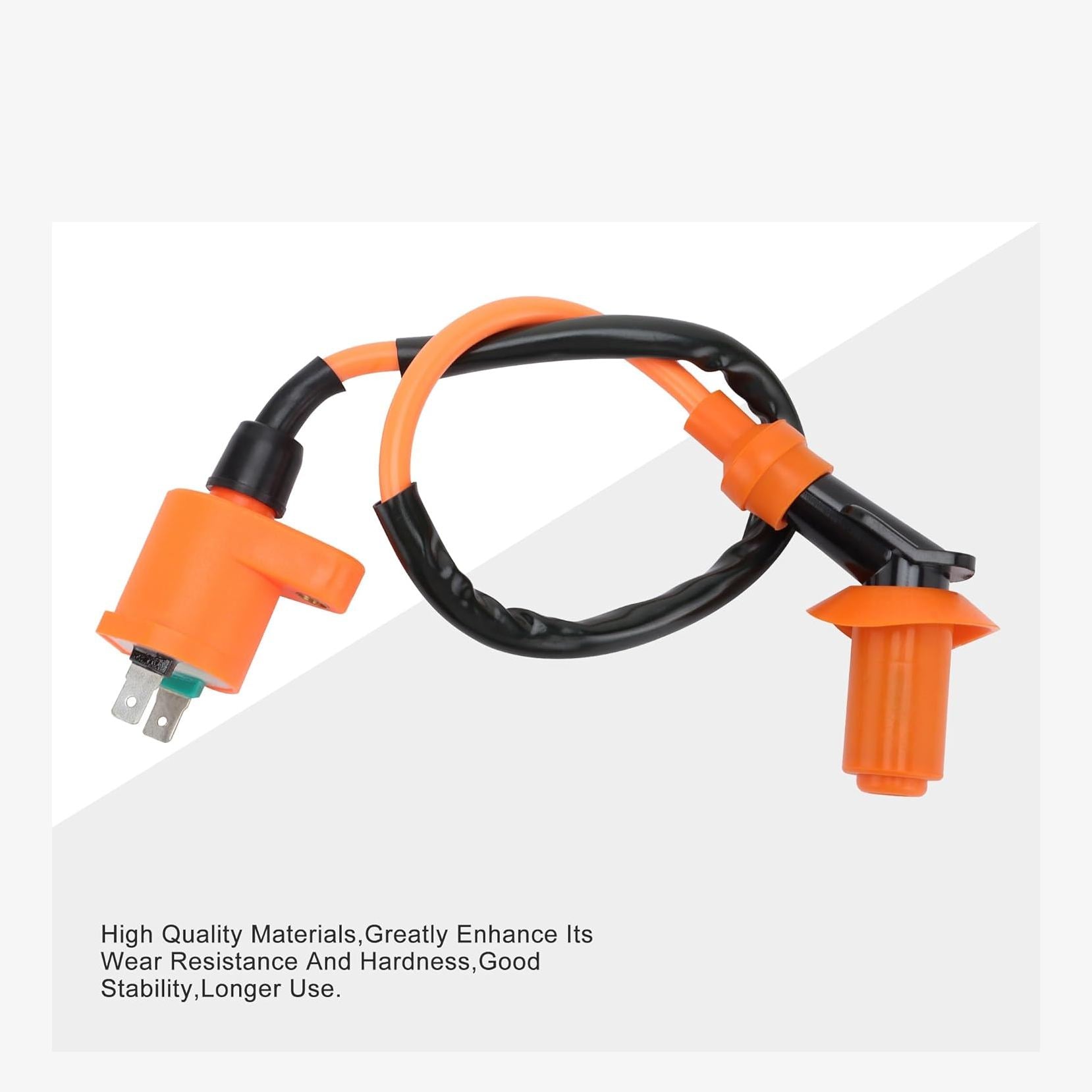 GOOFIT High Performance Racing AC Ignition Coil with 6 Pin CDI Box for 4 Stroke GY6 50cc 125cc 150cc Chinese Moped Scooters ATV Go Kart