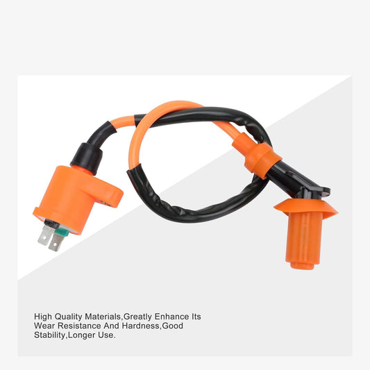 GOOFIT High Performance Racing AC Ignition Coil with 6 Pin CDI Box for 4 Stroke GY6 50cc 125cc 150cc Chinese Moped Scooters ATV Go Kart