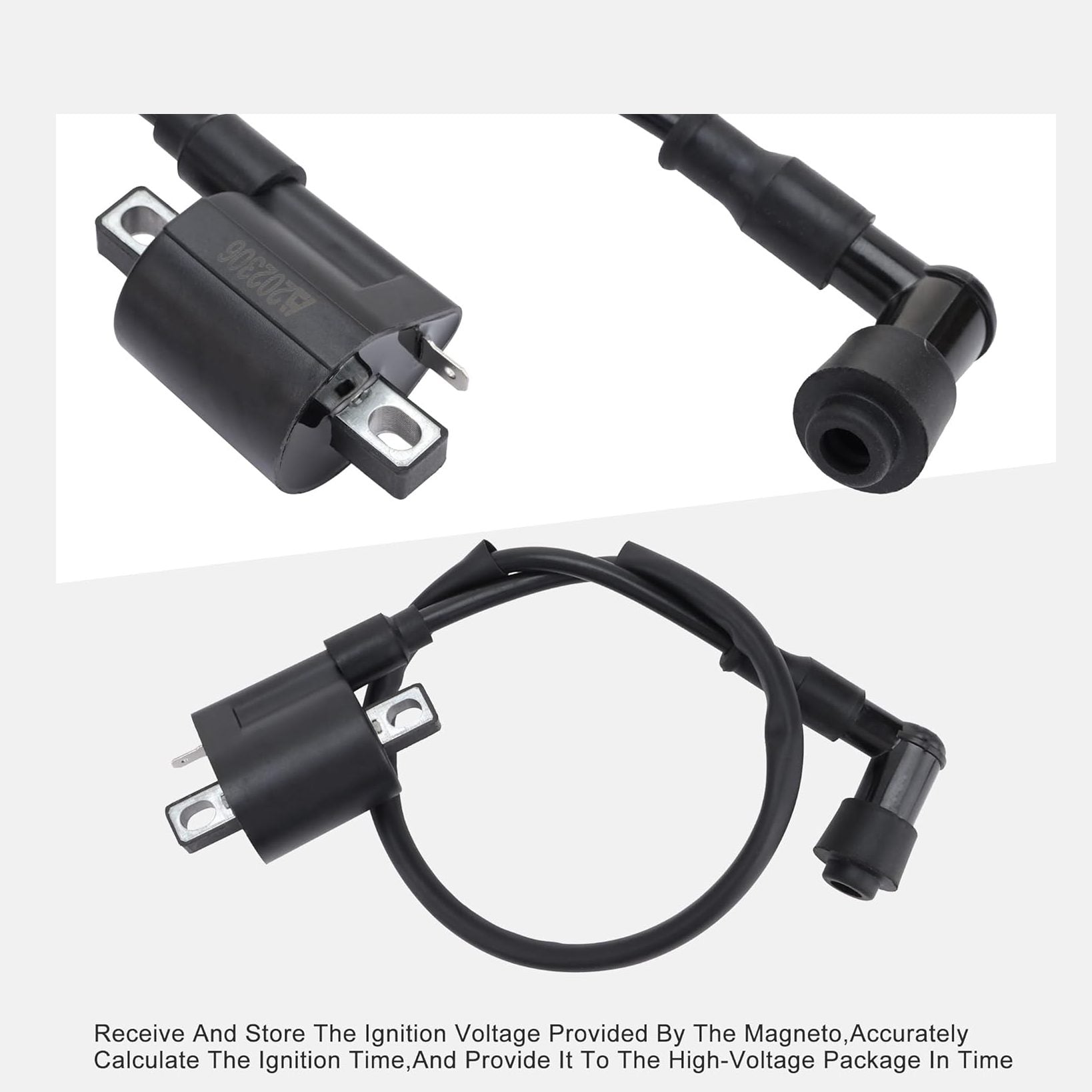 GOOFIT Ignition Coil 6 Pin AC CDI Box 12V Voltage Regulator Rectifier Relay Kit Replacement for CG 125cc 150cc 200cc 250cc Vertical Engine Chinese ATV 4 Wheeler Quad Go Kart
