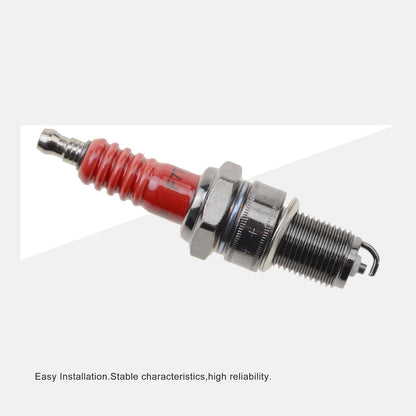 GOOFIT Ignition Coil Magneto Generator with F7TC Spark Plugs Replacement for GX120 GX160 GX200 GX240 GX270 GX340 GX390 Engine Lawnmower Tractor Rototiller Water Pump Go Kart Mini Bike