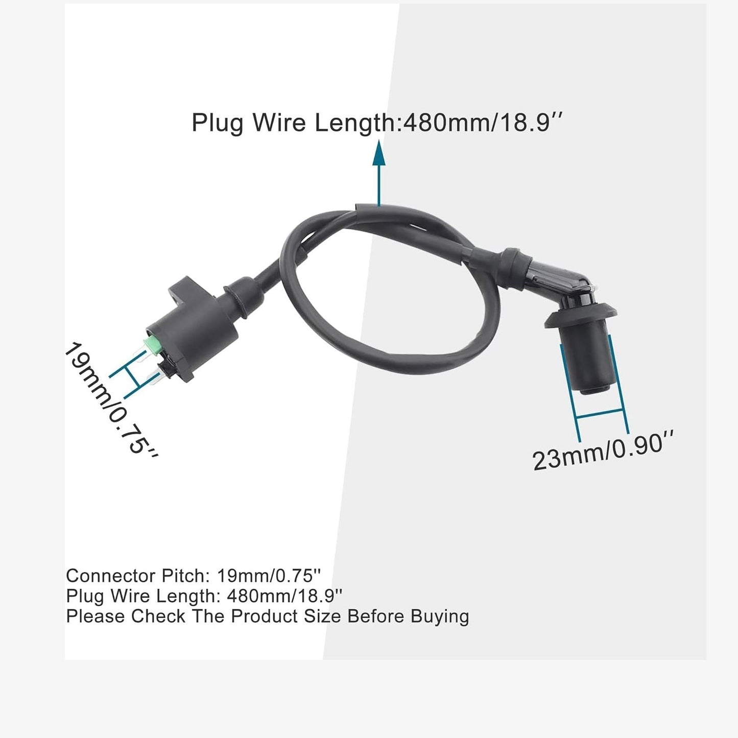 GOOFIT Ignition Coil Replacement for GY6 50cc-150cc Taotao Kymco Scooter Moped Go Kart