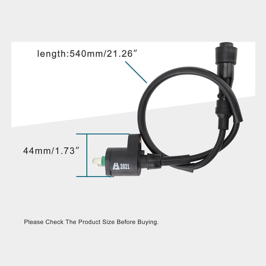 GOOFIT Ignition Coil Replacement for Helix CN250 Elite CH250 Roketa Chinese CF250 Scooter ATV