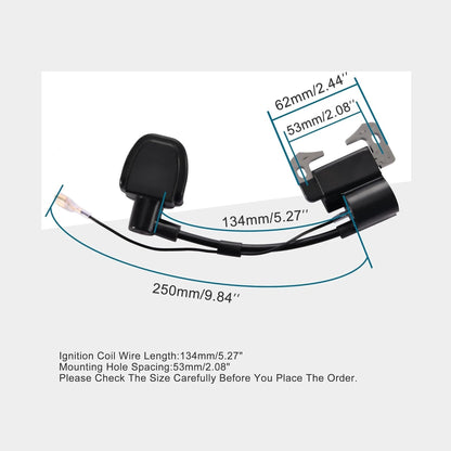 GOOFIT Ignition Coil for 2 Stroke 47cc 49cc ATV Pocket Bike and Go Kart