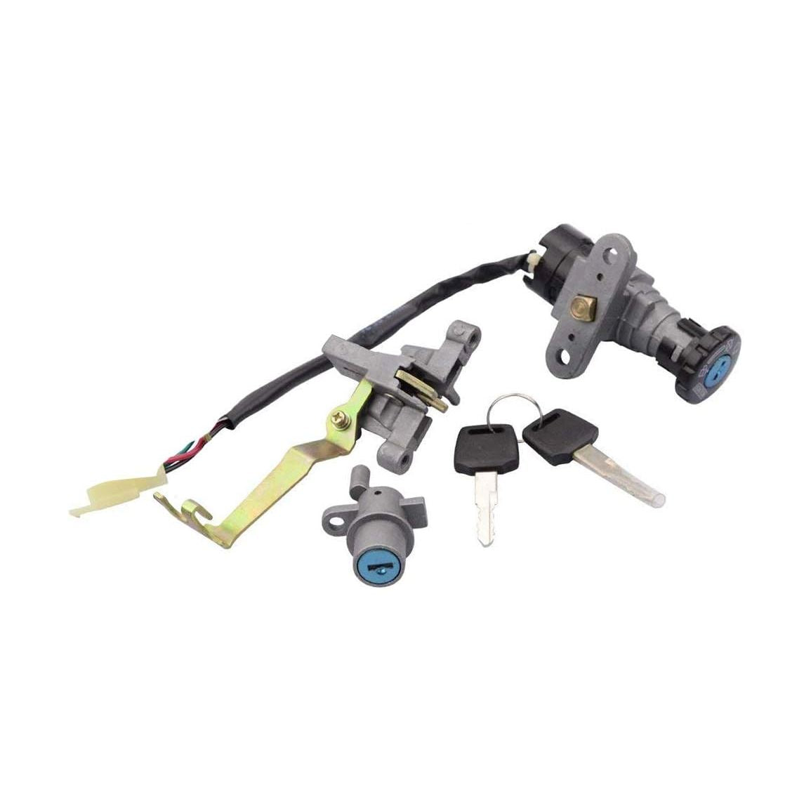 GOOFIT Ignition Switch Key Assy Replacement for Jonway YY50QT-5 Znen Peace GY6 49cc 50cc Scooter Moped