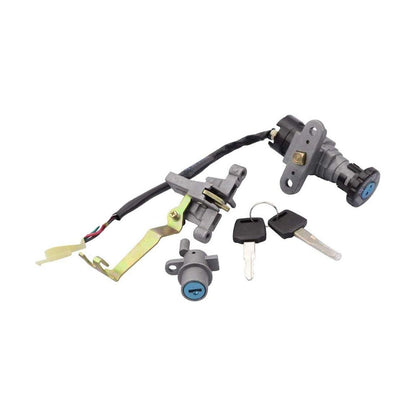 GOOFIT Ignition Switch Key Assy Replacement for Jonway YY50QT-5 Znen Peace GY6 49cc 50cc Scooter Moped