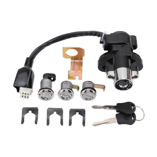 GOOFIT Ignition Switch Key Lock Set for Jonway YY250T 250cc Moped Scooter
