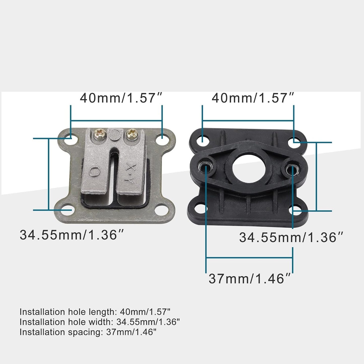 GOOFIT Inlet Intake Manifold Assembly for 2-stroke 47cc & 49cc Pocket Bike