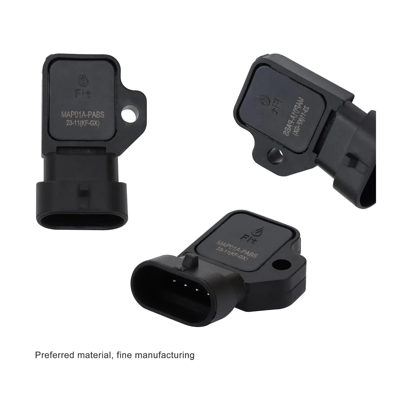 GOOFIT Intake Air Pressure Sensor Replacement for GY6 Engine 169cc 170cc EFI Jonway GTX 250 EFI 200 - goofitmoto