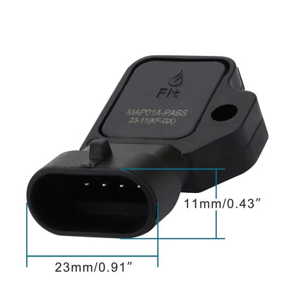 GOOFIT Intake Air Pressure Sensor Replacement for GY6 Engine 169cc 170cc EFI Jonway GTX 250 EFI 200 - goofitmoto