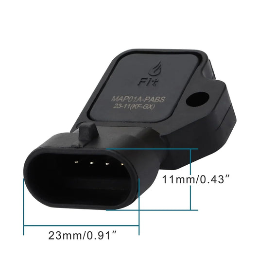 GOOFIT Intake Air Pressure Sensor Replacement for GY6 Engine 169cc 170cc EFI Jonway GTX 250 EFI 200 - goofitmoto