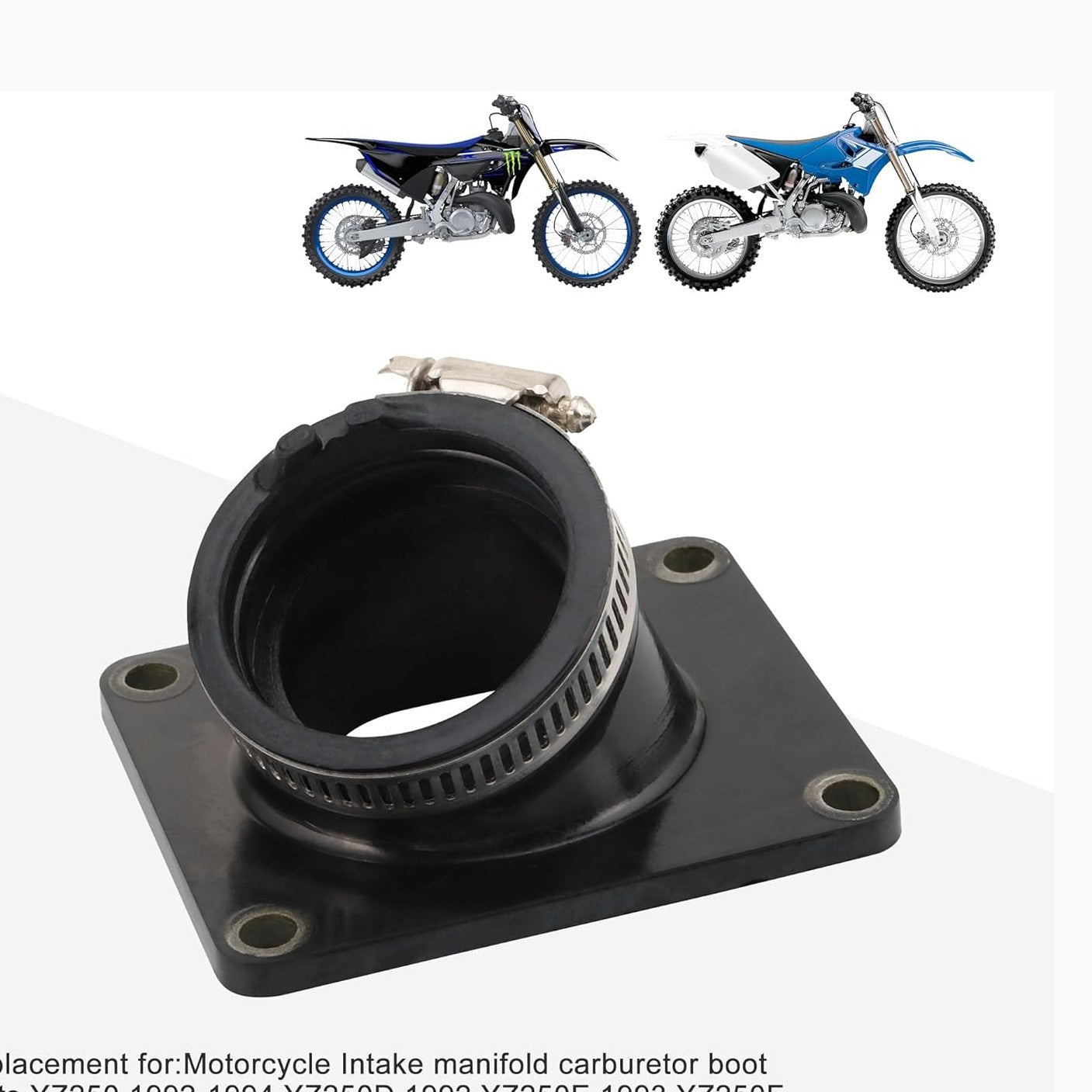 GOOFIT Intake Manifold Carburetor Boot Joint Replacement for YZ250 YZ250 1992-1995 YZ250D YZ250E YZ250F YZ250G YZ250LC 4DA-13565-00-00