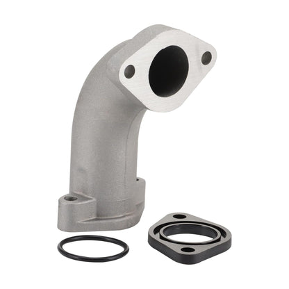 GOOFIT Intake Manifold Pipe 25mm Carburetor intake Manifold Gasket Kit Replacement for 110cc 125cc 140cc 150cc Kazuma ATV YX140 Dirt bike