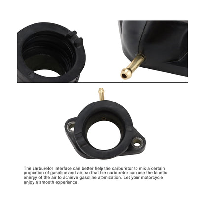 GOOFIT Intake Manifold Pipe Replacement for 16210-KS4-840 16210-KM1-010 CH250 Elite 1985-1988 CN250 Helix 1987-2007