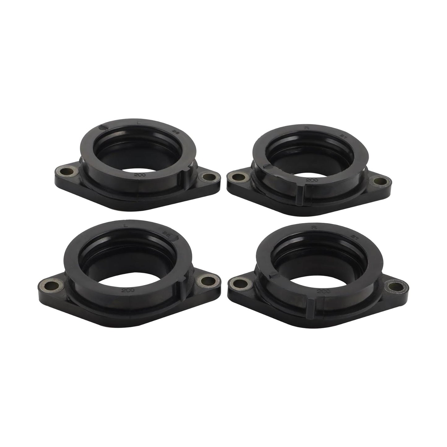 GOOFIT Intake Manifold Pipe Replacement for 2C0-13586-00 2C0-13596-00 YZF R6 YZF600 R6 2006-2017