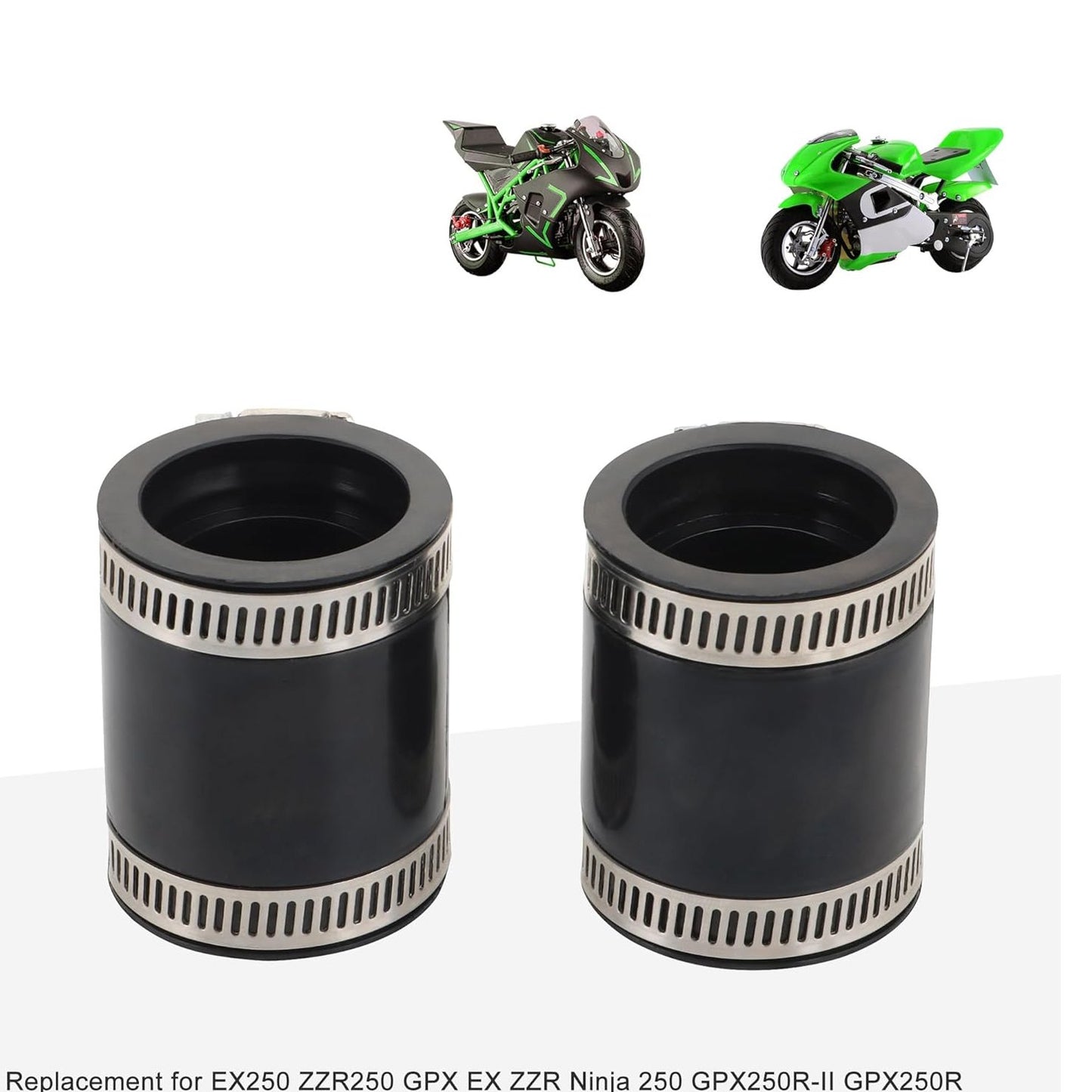 GOOFIT Intake Manifold Pipe Replacement for EX250 ZZR250 GPX EX ZZR 250 GPX250R-II GPX250R 1988-1995