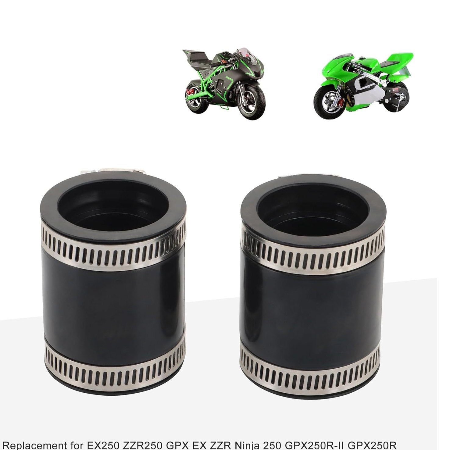 GOOFIT Intake Manifold Pipe Replacement for EX250 ZZR250 GPX EX ZZR 250 GPX250R-II GPX250R 1988-1995