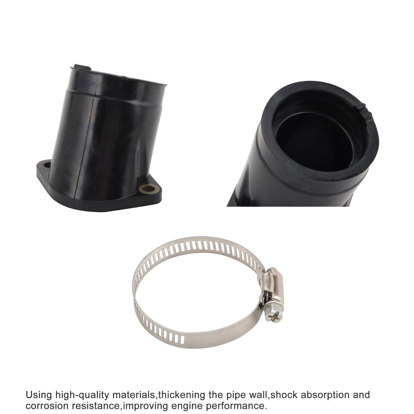 GOOFIT Intake Manifold Pipe Replacement for KVF400 Prairie 400 16065-1337