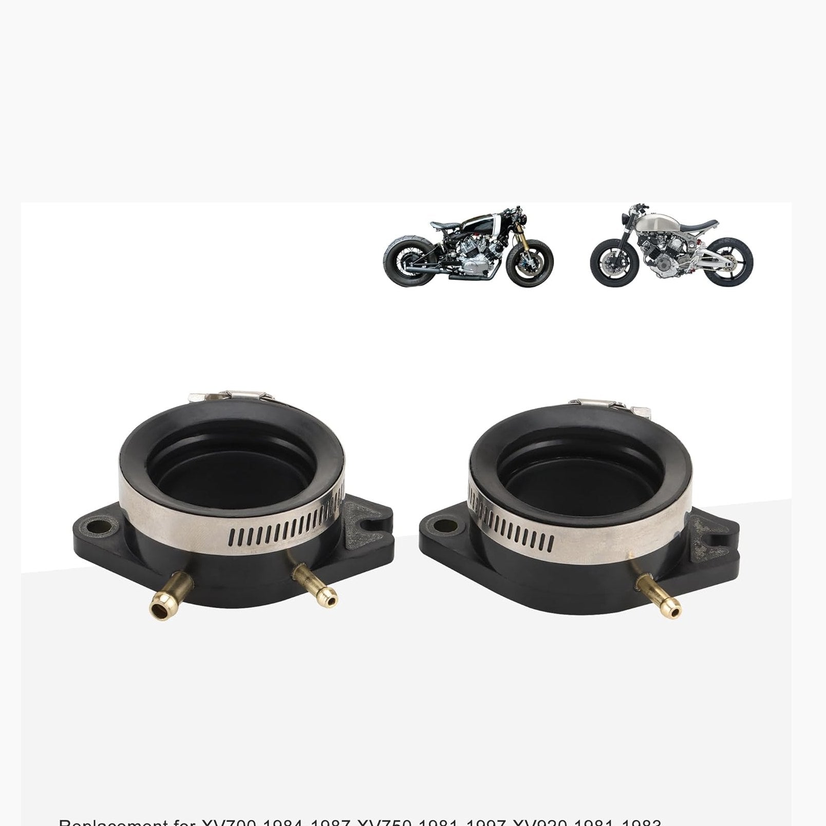 GOOFIT Intake Manifold Pipe Replacement for XV700 1984-1987 XV750 1981-1997 XV920 1981-1983 XV1100 1988-1999