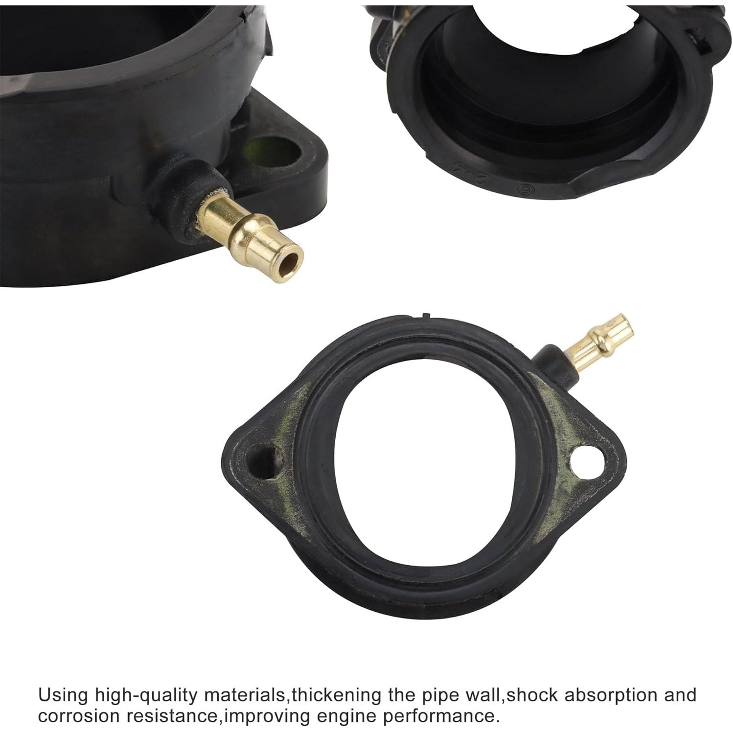GOOFIT Intake Manifold Pipe Replacement for ZX1100 ZX1200 ZZR1200 ZX11 ZX 1100 ZZ-R1100