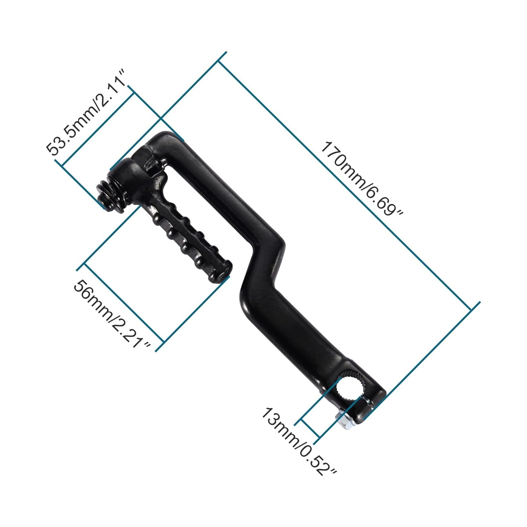 GOOFIT Kick Start Lever Replacement for 4 Stroke GY6 50cc 60cc 80cc 150cc 139QMB Chinese Scooter ATV Moped