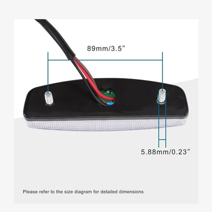 GOOFIT LED Rear Tail Brake Lights Replacement for 50cc 70 Cc 90cc 110cc 125cc 150cc ATV Quad TaoTao Roketa Baja Sunl Jonway