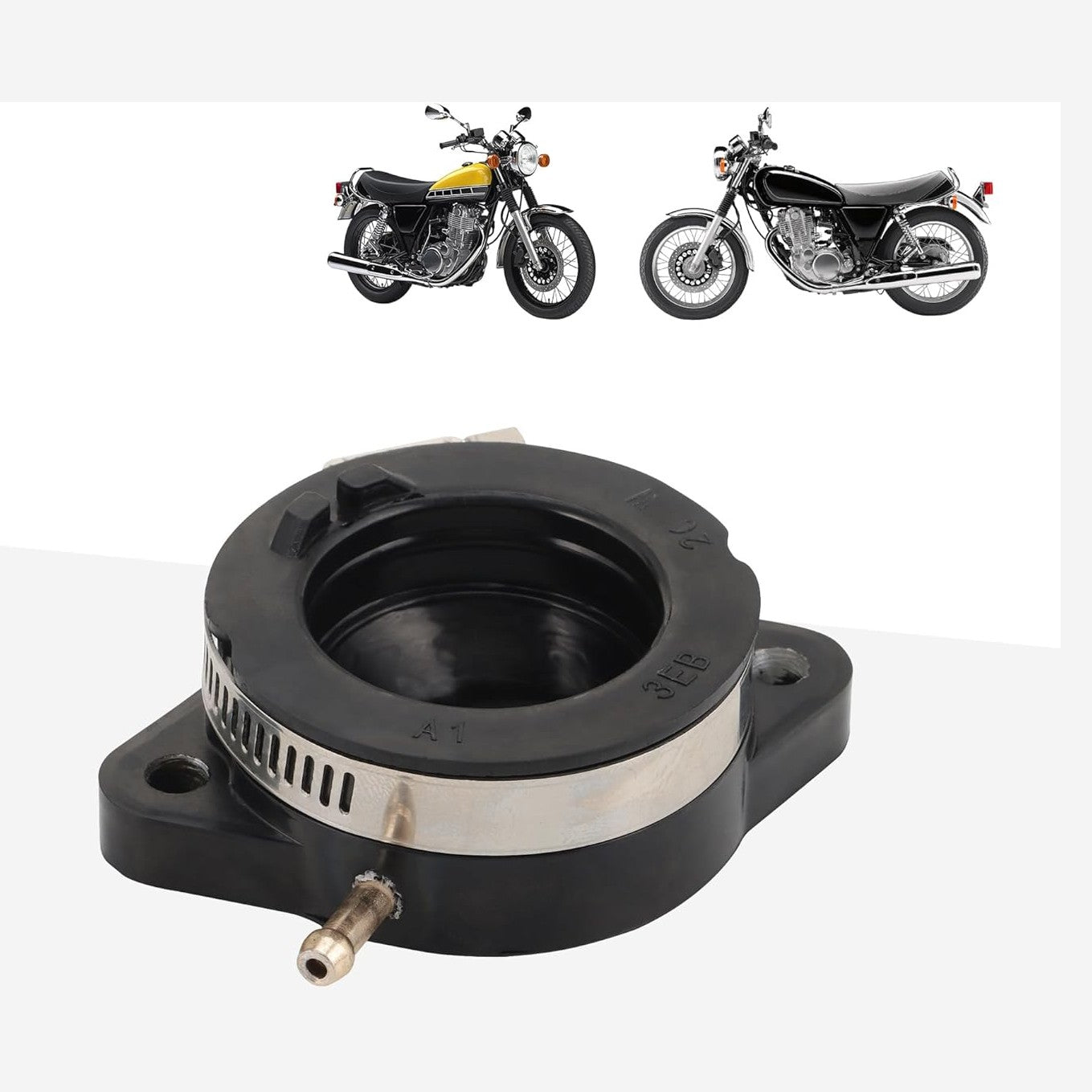 GOOFIT Manifold Intake Pipe Replacement for SR400 SR500 SR500SP 48T Motorcycle