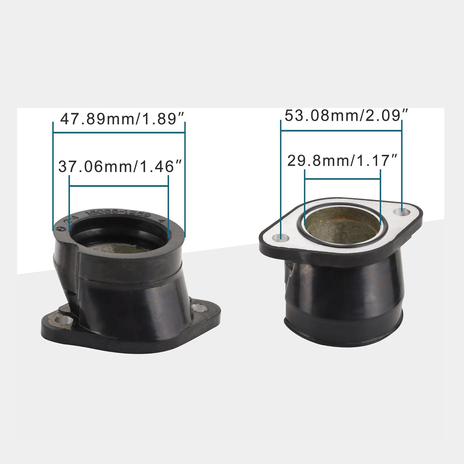 GOOFIT Manifold Intake Pipe Replacement for Z750 GT750 ZR750 Zephyr 16065-1226 1227 1228 1229 1256 1257 1258 1259 92055-1256 Motorcycle