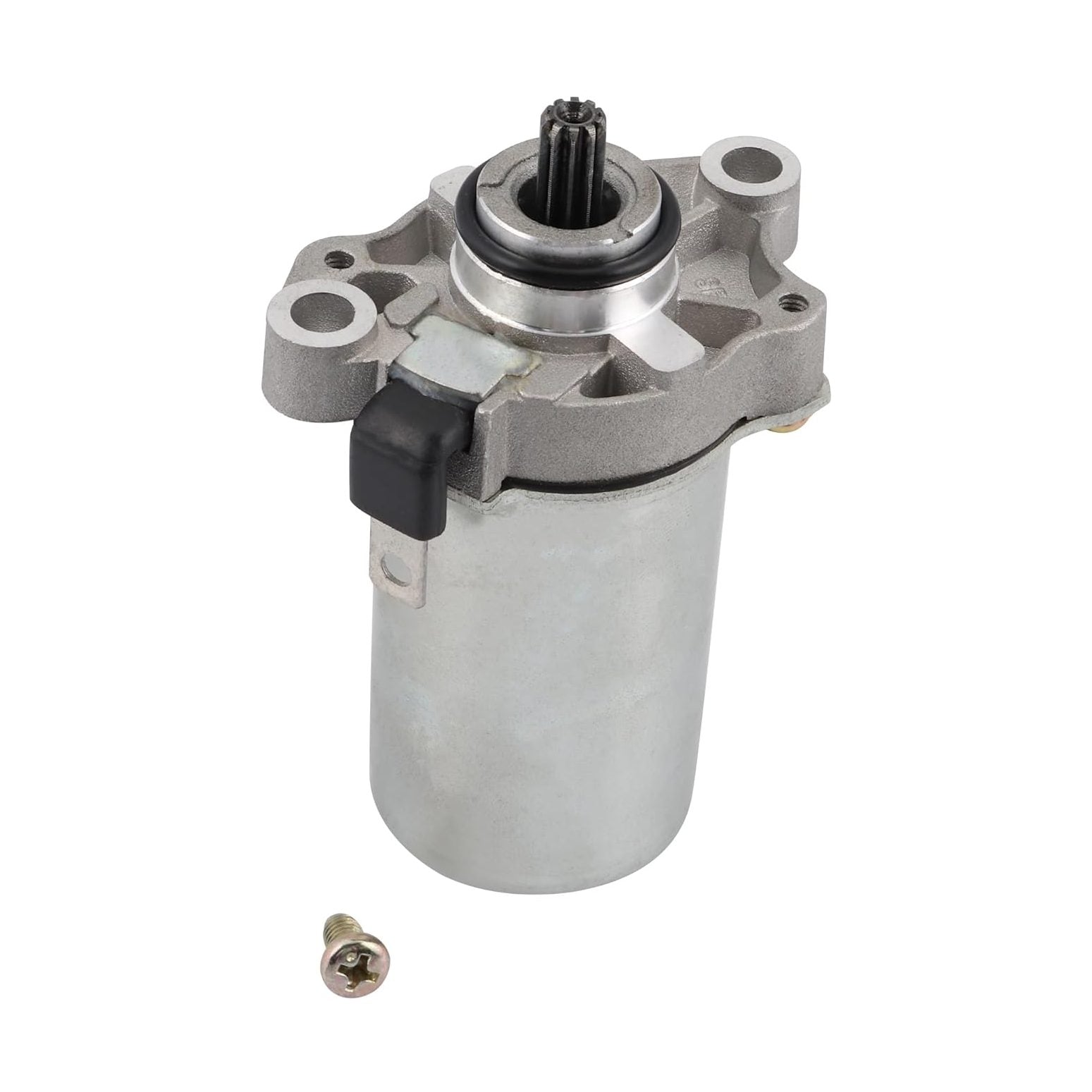 GOOFIT Motorcycle 10 Teeth Starter Motor Replacement for Suzuki sr 50 AG50 ZIP50 JOG 50cc Liberty 50 CH80 Minarelli 1PE40QMB