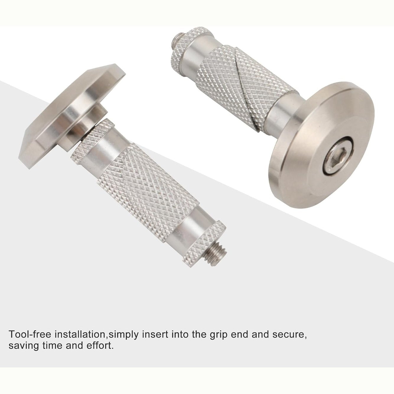 GOOFIT Motorcycle Accessories Handle Bar Grips End Cap Plug Replacement for Universal Moto Dirt Bike Motocross