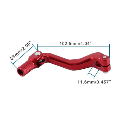 GOOFIT Motorcycle Aluminum Fold Gear Shift Lever Replacement for CB NC 125 150 200 250 300 450 Dirt Pit Bike MX Motocross