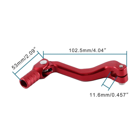 GOOFIT Motorcycle Aluminum Fold Gear Shift Lever Replacement for CB NC 125 150 200 250 300 450 Dirt Pit Bike MX Motocross