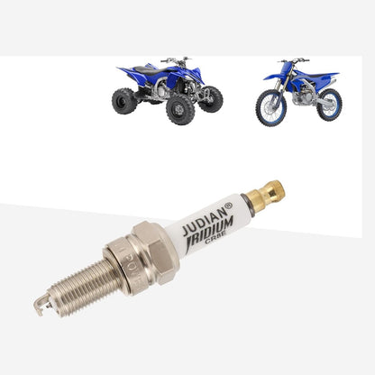 GOOFIT Motorcycle CR8E Spark Plug Replacement for YFZ450 YZ250F YZ450F 2004-2009 94701-00411 92070-0019