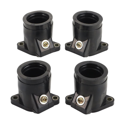 GOOFIT Motorcycle Carb Carburetor Intake Manifold Boot Joint Replacement for FZR600 Genesis 1989-1999 3HE-13586-00 3HE-13596-00