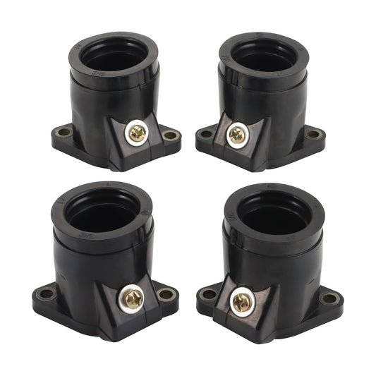 GOOFIT Motorcycle Carb Carburetor Intake Manifold Boot Joint Replacement for FZR600 Genesis 1989-1999 3HE-13586-00 3HE-13596-00