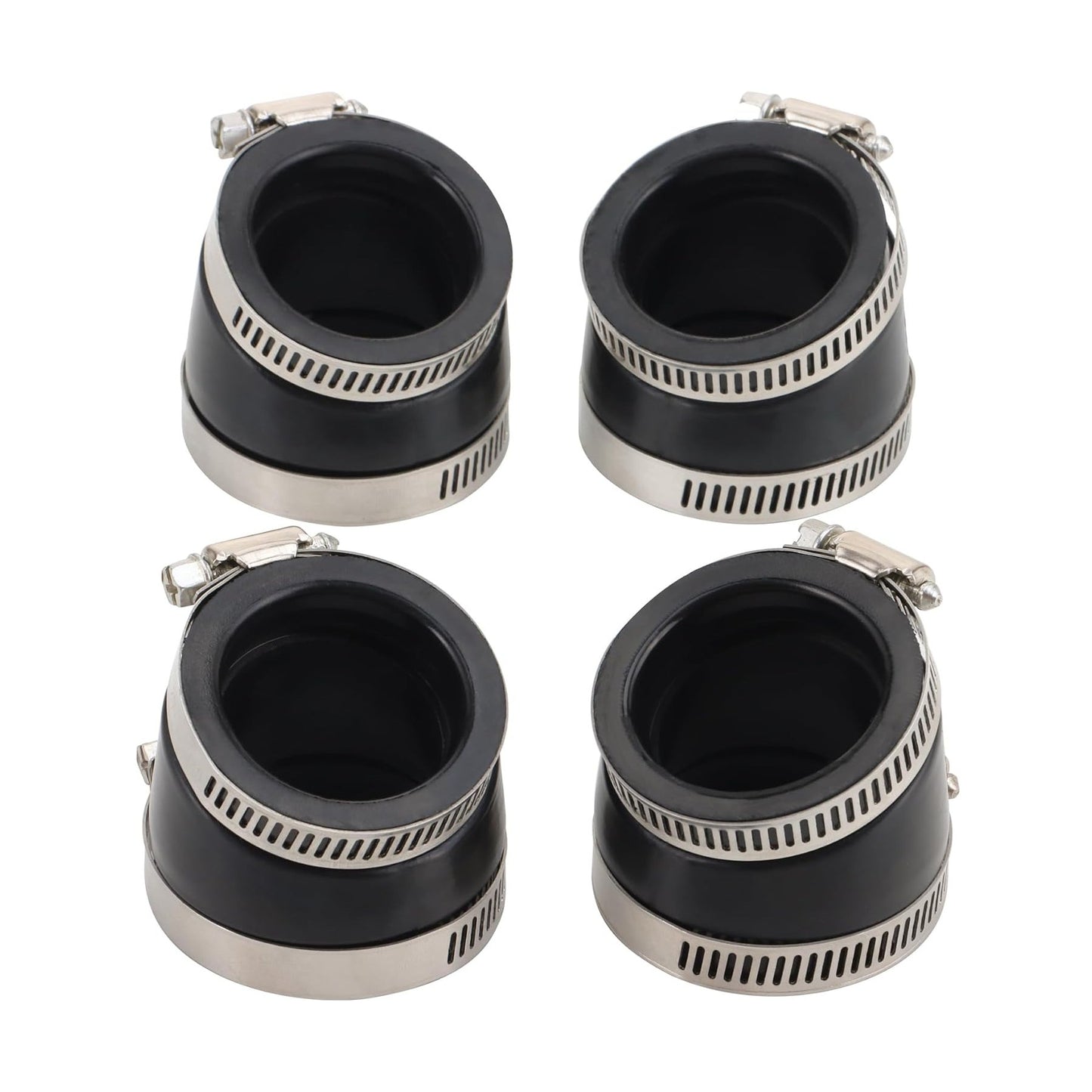 GOOFIT Motorcycle Carburetor Intake Adapter Carb Manifold Boot Replacement for CB900F CB1000C CB1100RF 16211-438-000