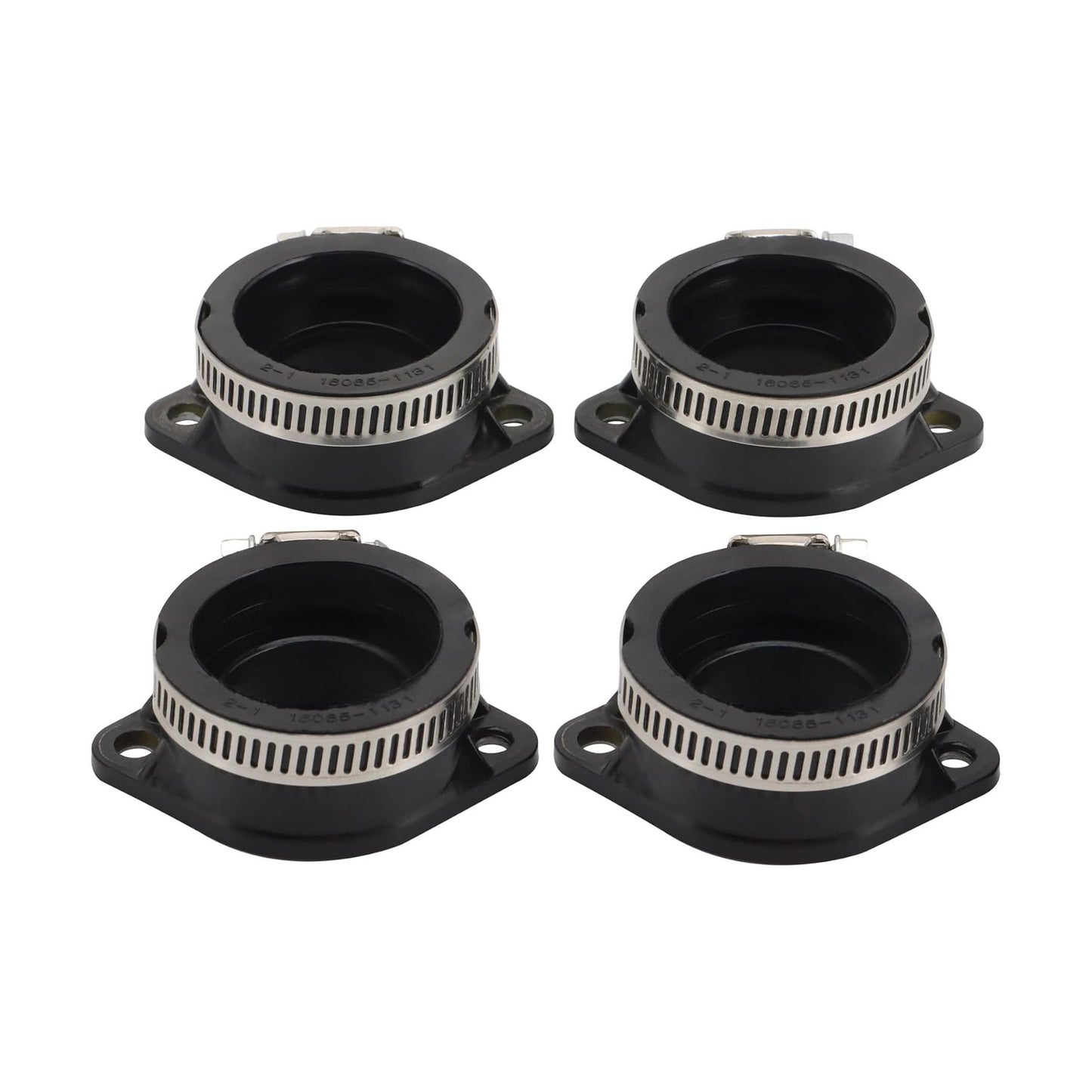GOOFIT Motorcycle Carburetor Intake Manifold Boot Interface Adapter Replacement for GPZ1100 ZXT10A KZ1000 ZX1100 16065-1131