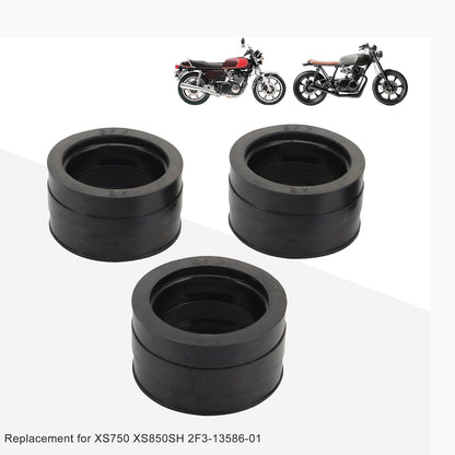 GOOFIT Motorcycle Carburetor Intake Manifold Boot Joint Replacement for XS750 XS850SH 2F3-13586-01