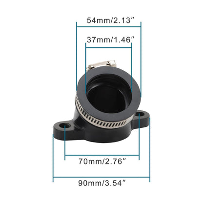 GOOFIT Motorcycle Carburetor Intake Manifold Boot Joint Replacement for Polaris Xpedition 325 ATP 330 4X4Trail Boss325 3087050
