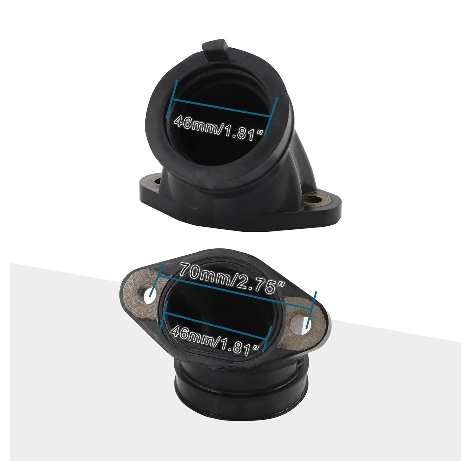 GOOFIT Motorcycle Carburetor Intake Manifold Interface Inlet Pipe Replacement for Sportsman ATP500