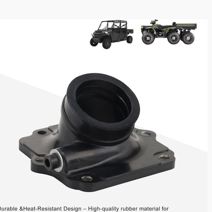 GOOFIT Motorcycle Carburetor Intake Manifold Interface Inlet Pipe Replacement for Trail Boss 350L Big Boss 6x6