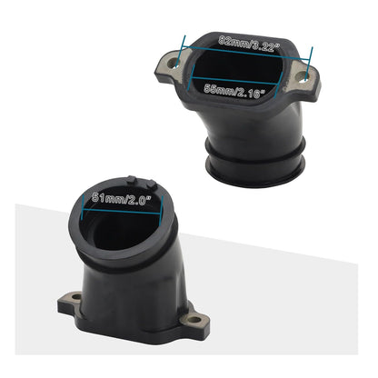 GOOFIT Motorcycle Carburetor Intake Manifold Interface Inlet Pipe Replacement for Sportsman RZR 800