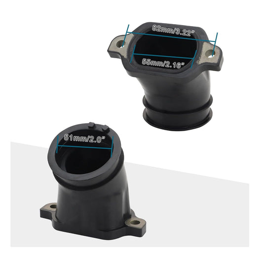 GOOFIT Motorcycle Carburetor Intake Manifold Interface Inlet Pipe Replacement for Sportsman RZR 800