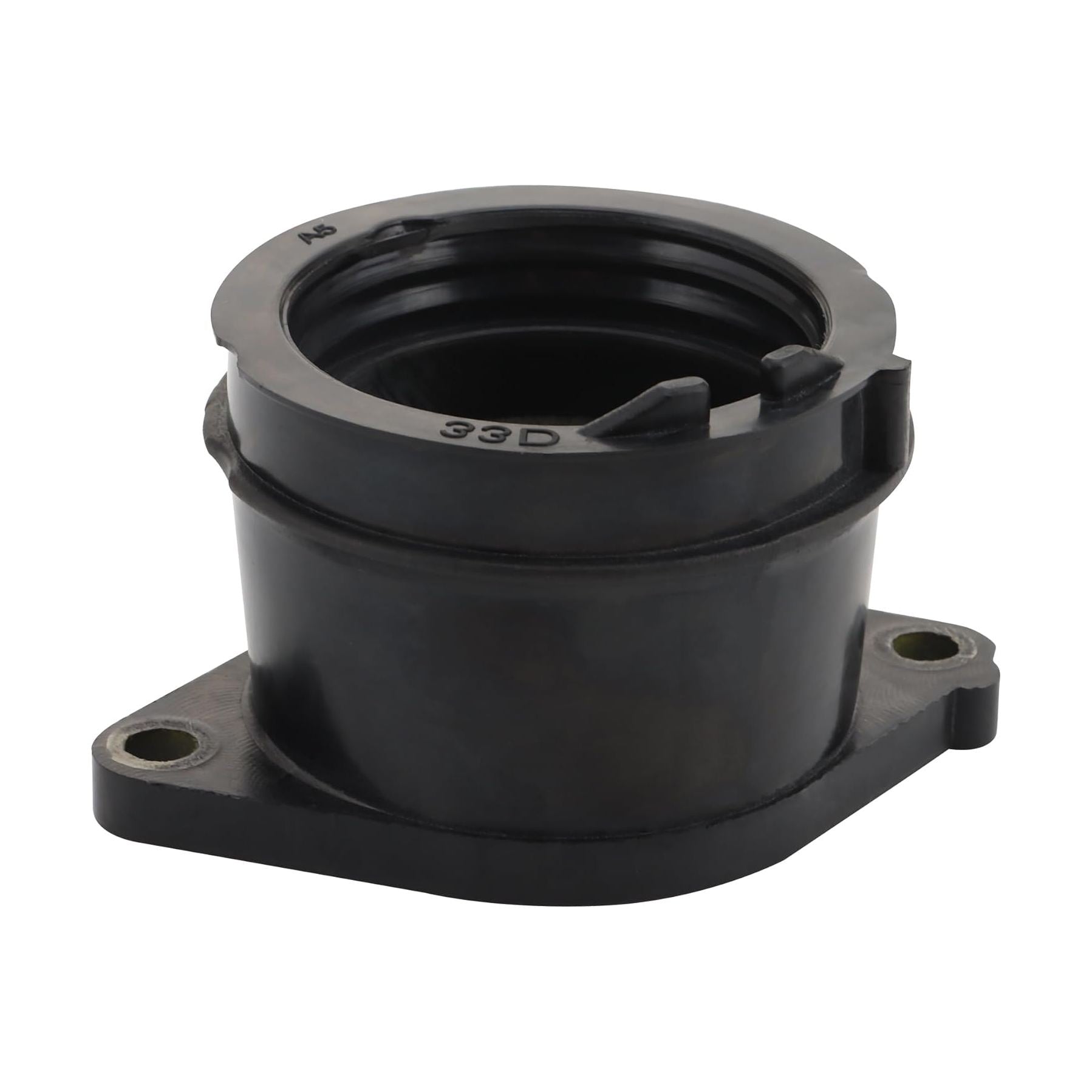 GOOFIT Motorcycle Carburetor Intake Manifold Rubber Interface Rubber Joint Replacement for WR450F YZ450F YZ450F 33D-13597-00 33D-13597-10