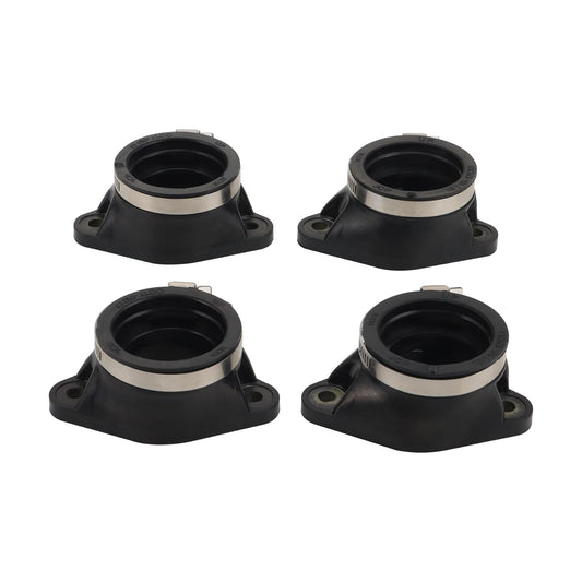 GOOFIT Motorcycle Carburetor Intake Pipe Manifold Adapter Boot Joint Replacement for GSXR750 GR77A GSX750F GSX750 13101-17C01 13102-17C01 13103-17C01 13104-17C01