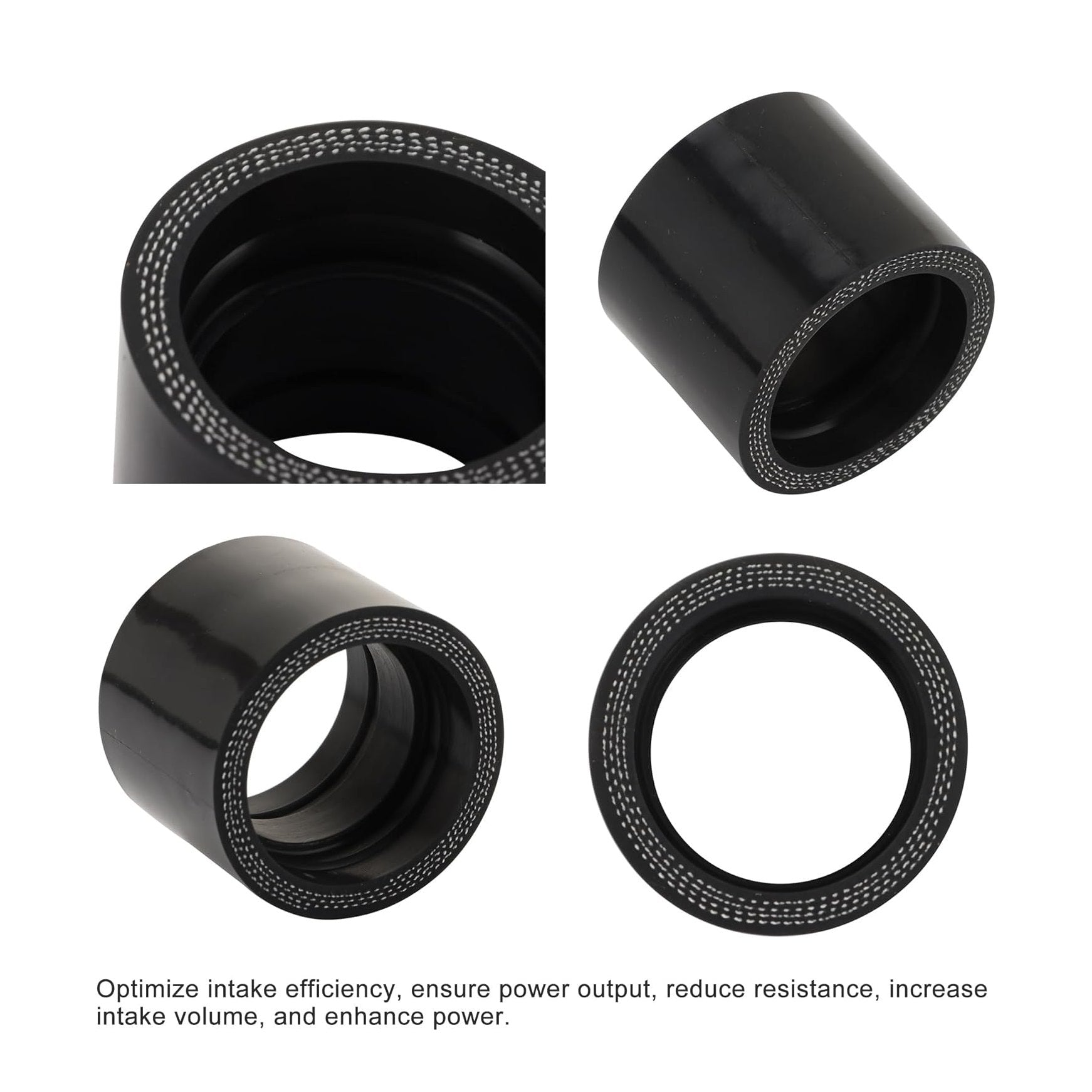 GOOFIT Motorcycle Carburetor Interface Intake Manifold Adapter Joint Boots Replacement for PE PWK carburetor